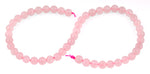 8mm Rose Quartz Faceted Gem Stone Beads