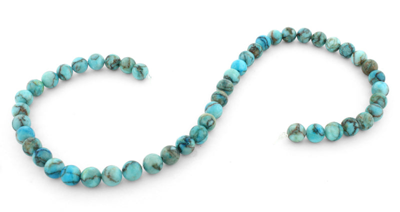 8mm Turquoise Jasper Stone Round Gem Stone Beads