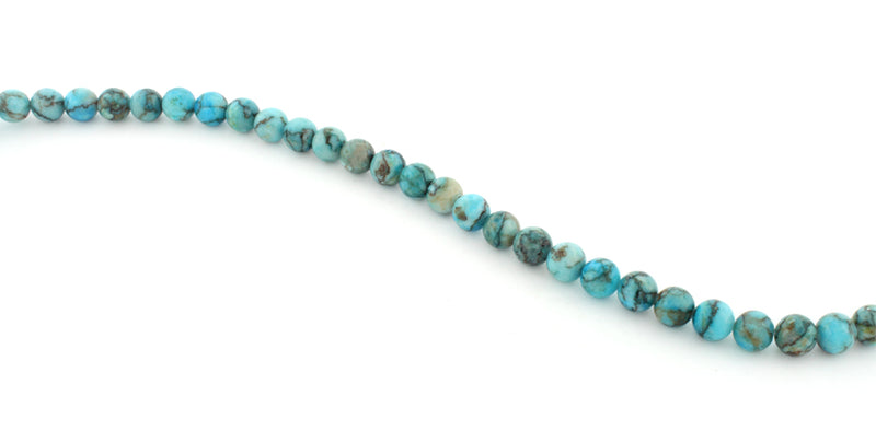 8mm Turquoise Jasper Stone Round Gem Stone Beads