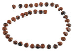 8x10MM Mahogany Pear Gemstone Beads