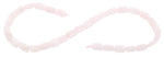 8x12mm Rose Quartz Rectangular Beads