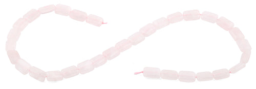 8x12mm Rose Quartz Rectangular Beads