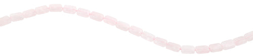 8x12mm Rose Quartz Rectangular Beads
