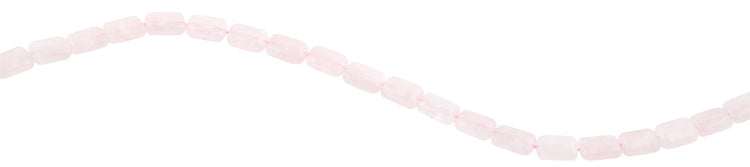 8x12mm Rose Quartz Rectangular Beads