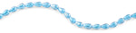 8x12mm Teal Drop Faceted Crystal Beads