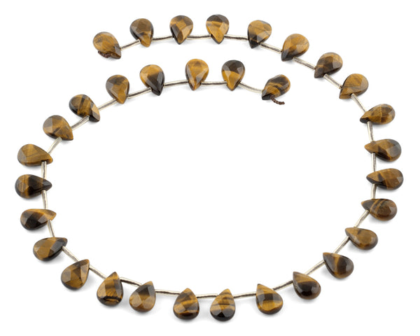8x12MM Tiger Eye Gemstone Beads