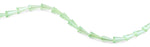 8x16mm Green Cone Faceted Crystal Beads
