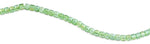 8x8mm Green Square Faceted Crystal Beads