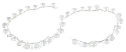9x11MM Clear AB Gemstone Beads