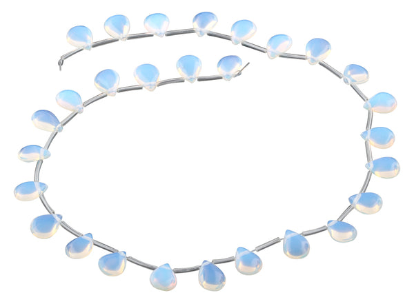 9x11MM Opalite Drop Gemstone Beads