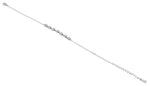 Sterling Silver Elegant Clear CZ Bracelet