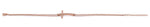 Sterling Silver Rose Gold Plated Clear CZ Cross Bracelet