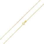 14K Gold Plated Sterling Silver Cardano D/C Chain 0.6MM