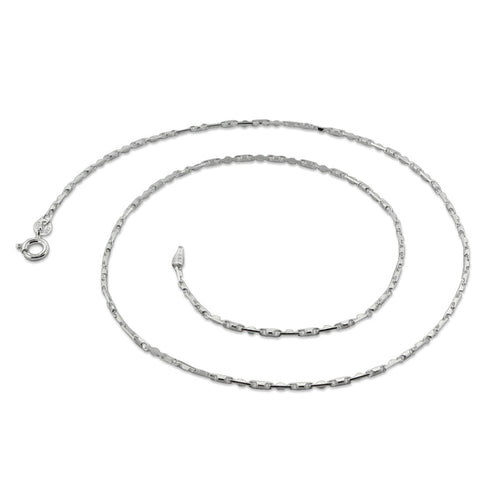 Sterling Silver Heshe Chain 1.1MM
