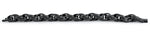Black Stainless Steel Chain Link Bracelet