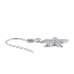 Sterling Silver Starfish Hook Earrings