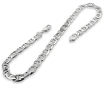 Sterling Silver Flat Marina Chain 9.5MM