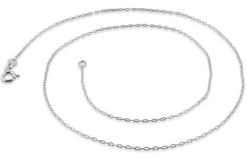 Sterling Silver Forz D/C Chain Necklace - 1.35mm