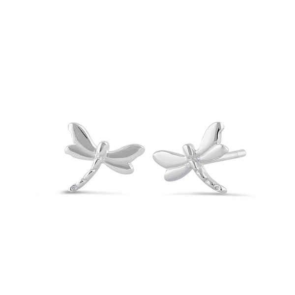 Sterling Silver Macromia Stud Earrings