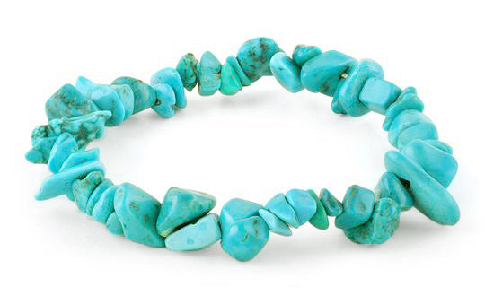 Chips Howlite Elastic Bracelet