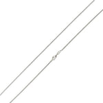Sterling Silver Glitter Snake Chain 0.9mm