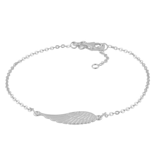 Sterling Silver Wing Bracelet