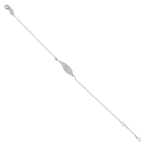 Sterling Silver Wing Bracelet