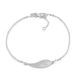 Sterling Silver Wing Bracelet