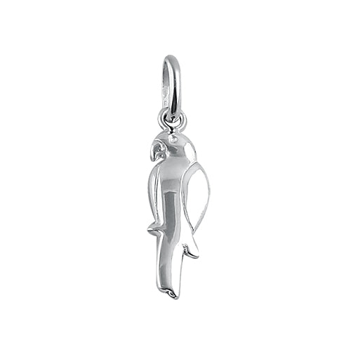 Sterling Silver Parrot Pendant