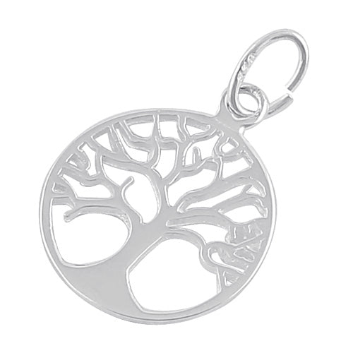 Sterling Silver Autum Tree of Life Pendant