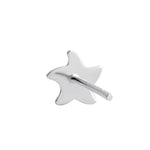 Sterling Silver Dainty Starfish Stud Earrings