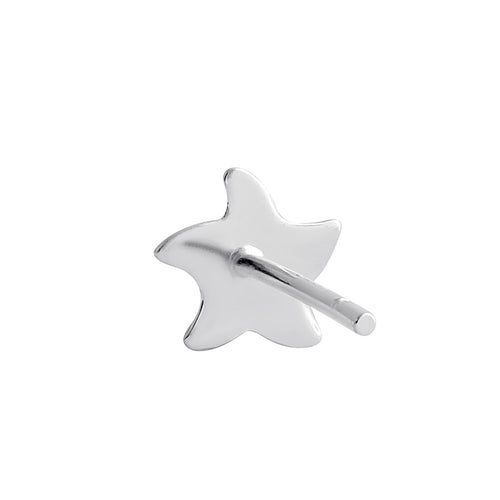 Sterling Silver Dainty Starfish Stud Earrings