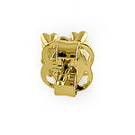 Solid 14K Yellow Gold 3.5MM Round CZ Earrings