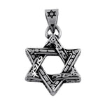 Stainless Steel Pattern Star of David