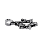Stainless Steel Pattern Star of David