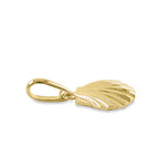 Solid 14K Yellow Gold Pendant