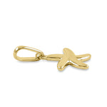 Solid 14K Yellow Gold Small Starfish Pendant