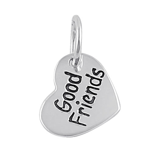 Sterling Silver "Good Friends" Pendant