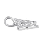 Sterling Silver Celtic Butterfly Twist Pendant