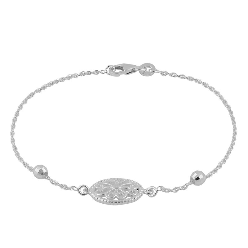 Sterling Silver Filigree Bracelet