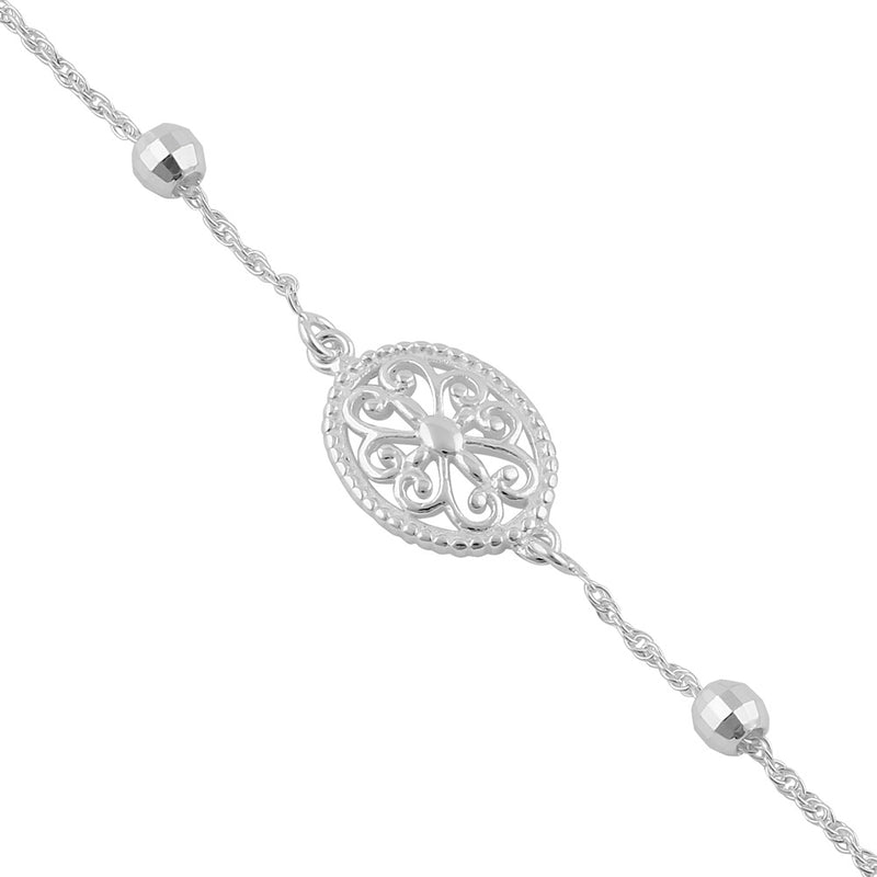 Sterling Silver Filigree Bracelet