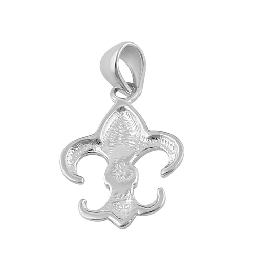 Sterling Silver Fleur De Lies Pendant