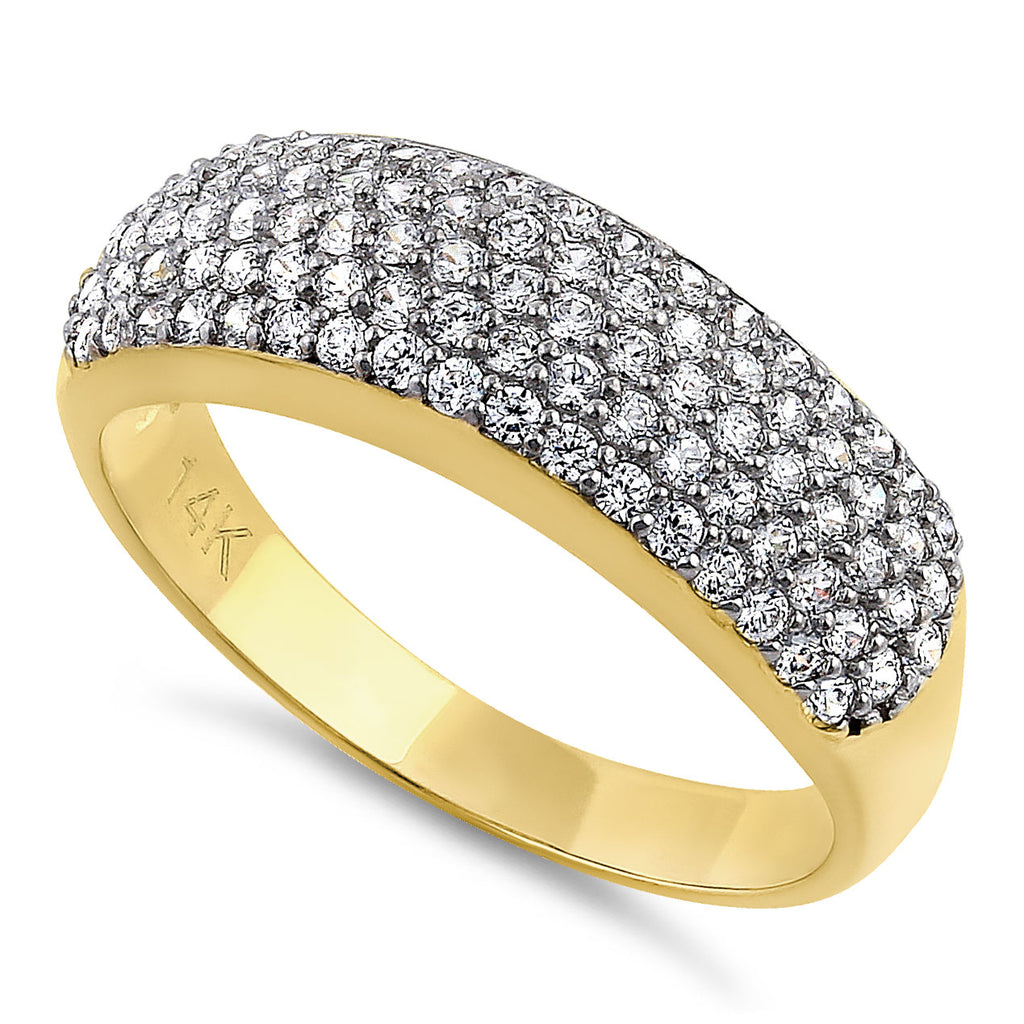 Pave cz ring sale