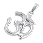 Sterling Silver "Om" Pendant