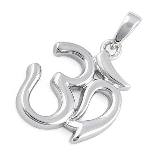 Sterling Silver "Om" Pendant