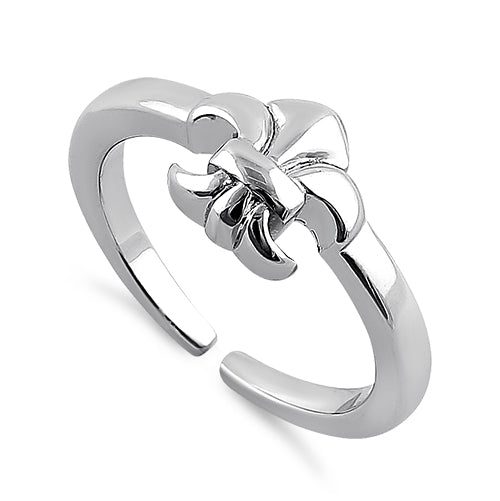 Sterling Silver Filigree Arrow Toe Ring