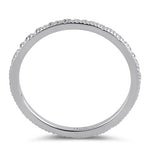 Sterling Silver Textured Band Ring