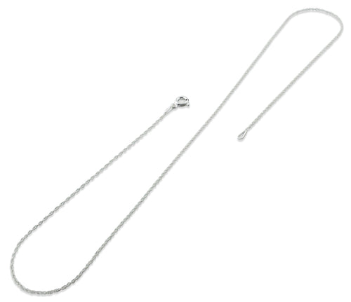 Sterling Silver Rope Chain 1.05 MM