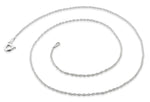 Sterling Silver Rope Chain 1.05 MM
