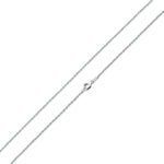 Sterling Silver Rope Chain 1.05 MM